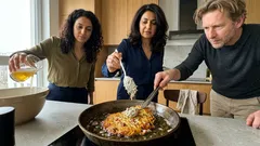 Bramboráki – chrupiące placki ziemniaczane z mięsnym akcentem. Prosty trik, który robi różnicę