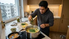 Wiosenna zupa z kurczaka z jajkiem i ziemniakami – prosty przepis na lekki obiad