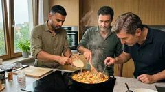 Pulpeciki z kurczaka z ziemniakami w sosie śmietanowym z jednej patelni