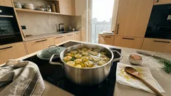 Rosół z czosnkowymi ślimaczkami: prosty trik, który robi efekt wow