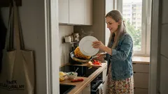 Placek z ziemniaków i jajek z patelni: szybka kolacja bez piekarnika