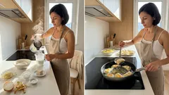 Pierożki smażone jak z dawnego bufetu – ciasto na kefirze z wrzątkiem i bąbelkowa skórka