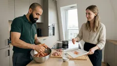 Sekret zwartej domowej kiełbasy drobiowej: z piersi i uda, krok po kroku