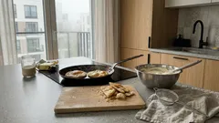 Napoleonka z patelni bez piekarnika — deser z chrupiącymi warstwami i małym trikiem