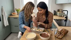 Niepozorna waniliowa babka na 8 marca: po przekrojeniu odkrywa wzór panterki