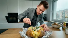 Kroszka‑kartofel z piekarnika: prosty trik na puszysty środek i złotą skórkę