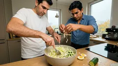 Sałatka z kapustą pekińską z mięsem, jajkiem i ogórkiem – szybki przepis na sycącą kolację