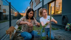 Dlaczego koty upodobały sobie aktinidię? Prosty sposób na ochronę młodej sadzonki