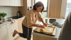 Rulada z ciasta parzonego na blasze: prosty przepis, który zawsze się udaje