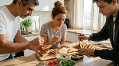 Szproty w oleju w chrupiących kopertkach z tostów – przekąska, która robi efekt wow