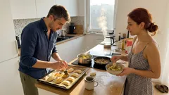 Postne pirożki z ziemniakami i cebulą — prosty trik na złotą, błyszczącą skórkę