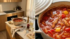 Cyganeczka z kurczaka jak z domu: gęsty sos pomidorowo-musztardowy i 20 minut duszenia, które robią różnicę