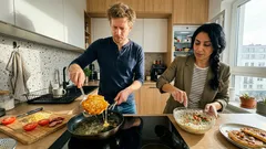 15-minutowa mini-pizza z patelni: puszyste placuszki na kefirze