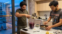 Bezsernik borówkowy bez pieczenia: krem z nerkowców i agar-agar, który zawsze trzyma formę