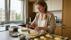 Pachną słodowo: rogaliki na piwie z makową skórką i prostym trikiem na warstwy