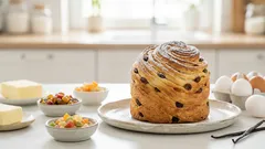 Wielkanoc 2026: kiedy wypada i jak upiec spiralną babkę w stylu krafina