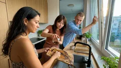 Nie wyrzucaj fusów po kawie: wystarczy soda, by ogarnąć zapach po smażeniu i lekki tłuszcz