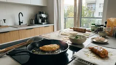 Zaparzanki z twarogiem: chrupiące pierożki na cieście zaparzanym gotowe w 20 minut